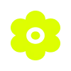 Кислотно зеленый алфавит emoji 🌸