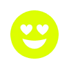 Кислотно зеленый алфавит emoji 😍