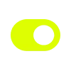 Кислотно зеленый алфавит emoji 🔘
