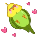 Зелёный Птенчик emoji 🥰
