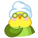 Зелёный Птенчик emoji 🥒
