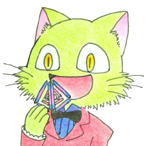 Емодзі ミド猫 😞