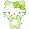 Емодзі Telegram «green fei» 🐱