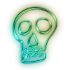 Telegram emoji Green neon