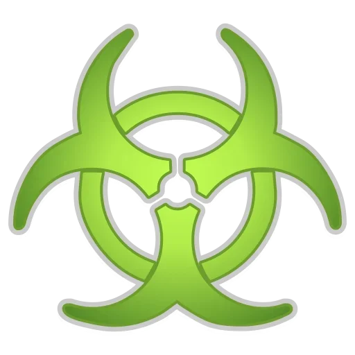 CoronaGreenVirus sticker ☣