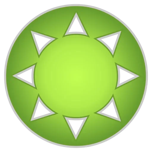 Telegram stiker «CoronaGreenVirus» ☢