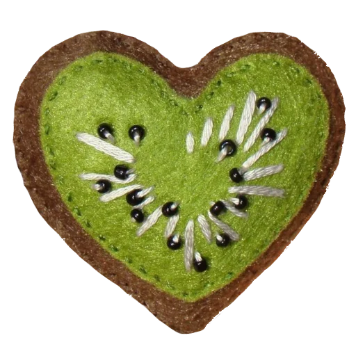 Telegram Sticker «green_heart» 🤎