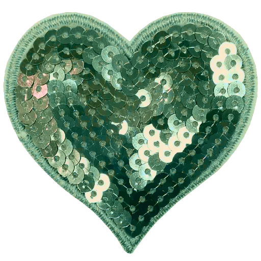 Стикер green_heart 💚
