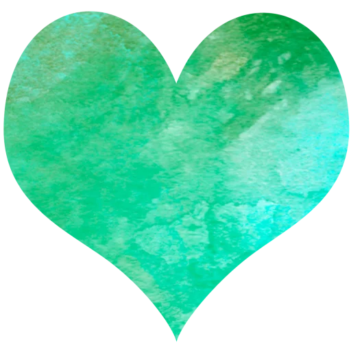 Telegram Sticker «green_heart» 💚