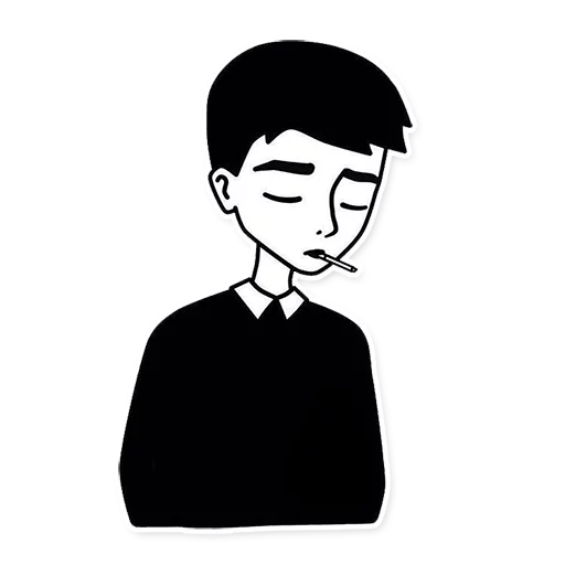 Стикер Telegram «Sad Stickers» 