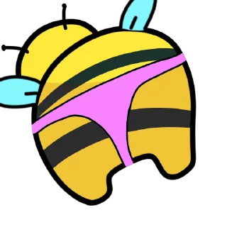 Сучьи пчелы stiker 🐝