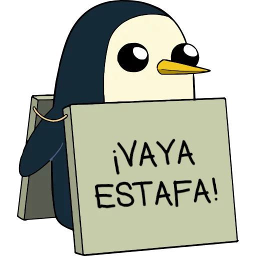 Gunter (Hora de aventuras) - Frases sticker 😒