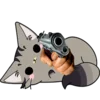 Емодзі Telegram «gun with you emoji» 🔫