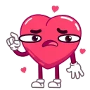 Heart emoji 🤨