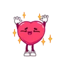 Heart emoji ✨