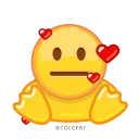 Стикер Emoji 🥰
