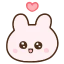 HD Bunny emoji ❤️