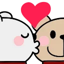 Valentine emoji 😘
