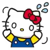 Hello Kitty emoji 😧