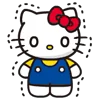 Hello Kitty emoji 😰