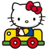Hello Kitty emoji 🚗