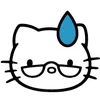 Hello Kitty emoji 😅