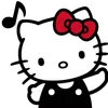 Hello Kitty emoji 🎶