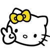 Hello Kitty emoji ✌️