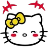 Hello Kitty emoji 😂
