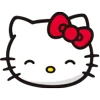 Hello Kitty emoji 😌