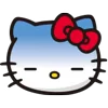 Hello Kitty emoji 😨