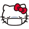Hello Kitty emoji 😷