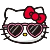 Hello Kitty emoji 😎