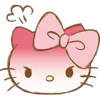 Hello Kitty emoji 🤬
