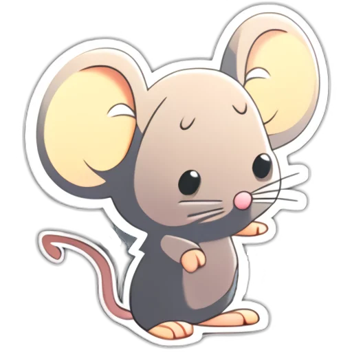 Neural mouse stiker 😶