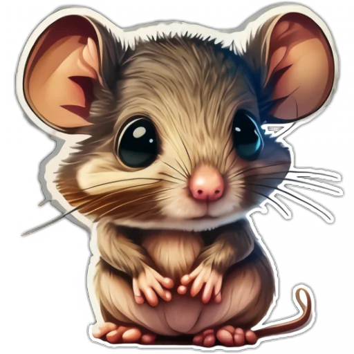 Neural mouse stiker 🥹