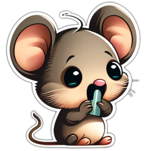 Емодзі Neural mouse 🍴