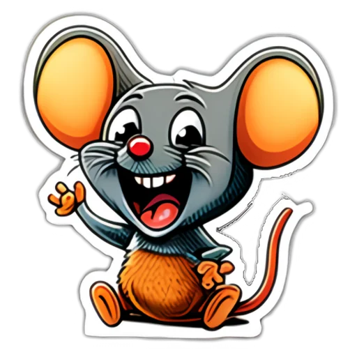Neural mouse stiker 🙋