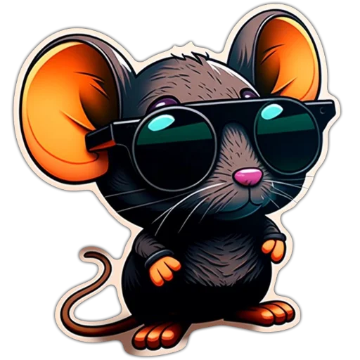 Neural mouse stiker 😎