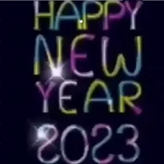 HNY 🎉 2023 Video sticker 🙈