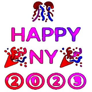 HNY 🎉 2023 Video sticker 🎉