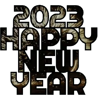 HNY 🎉 2023 Video stiker 🧨