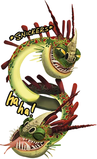 Telegram Sticker «How to Train Your Dragon» 🤣