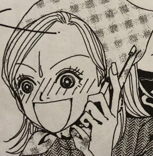 Hachi Manga emoji 😧
