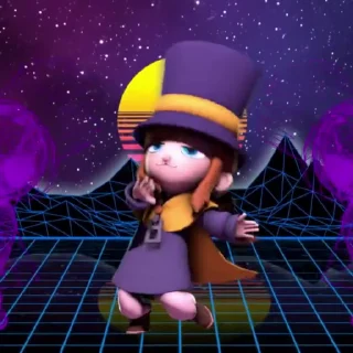 Стикер Hat Kid | A Hat in Time 🎩