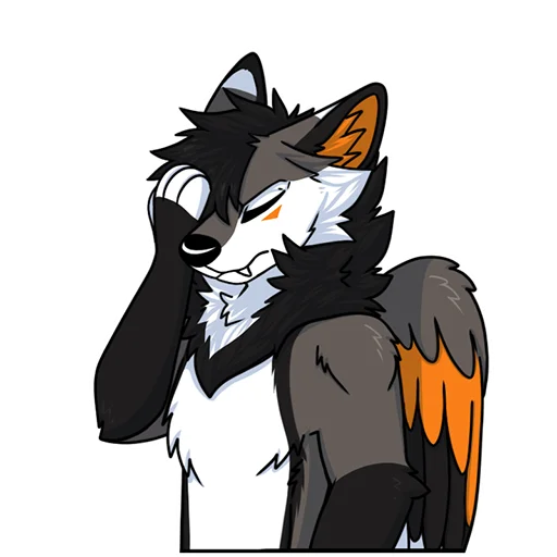 Telegram Sticker «Haiko» 😫