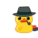 Halloween Duck emoji ❤️