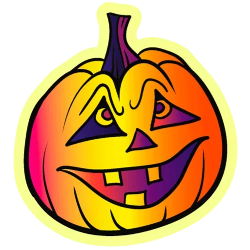 Halloween Emoji  stiker 😙