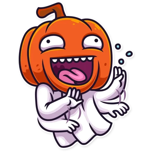 Стикер Telegram «Halloween Ghost» 😜