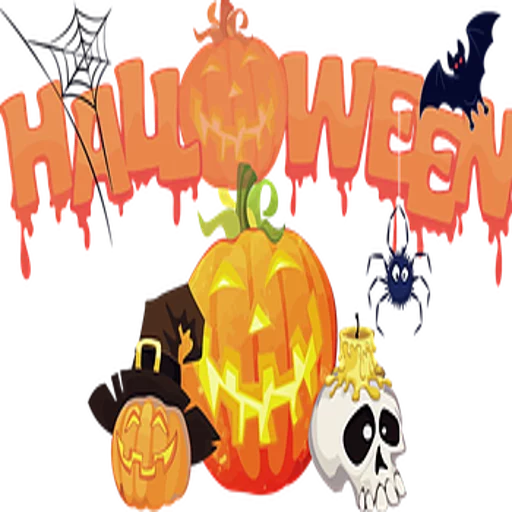 Telegram stiker «Halloween Party» 😁